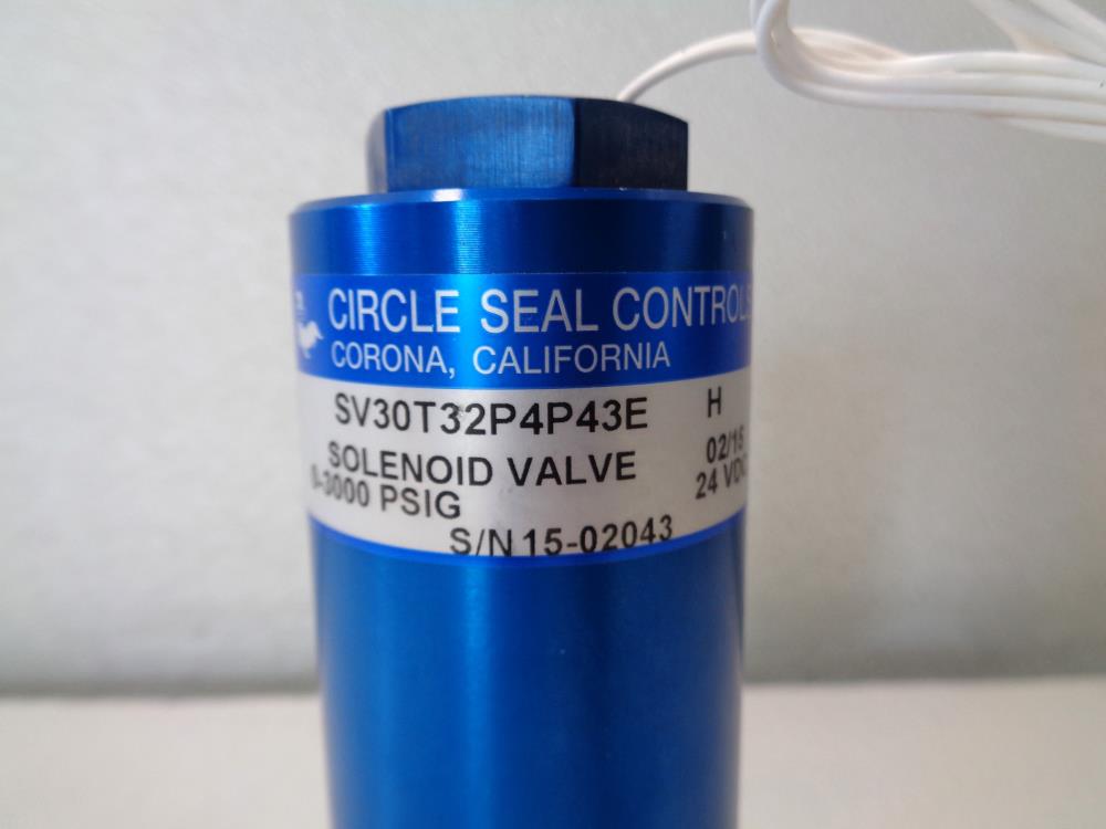 Circle Seal Controls Solenoid Valve SV30T32P4P43E